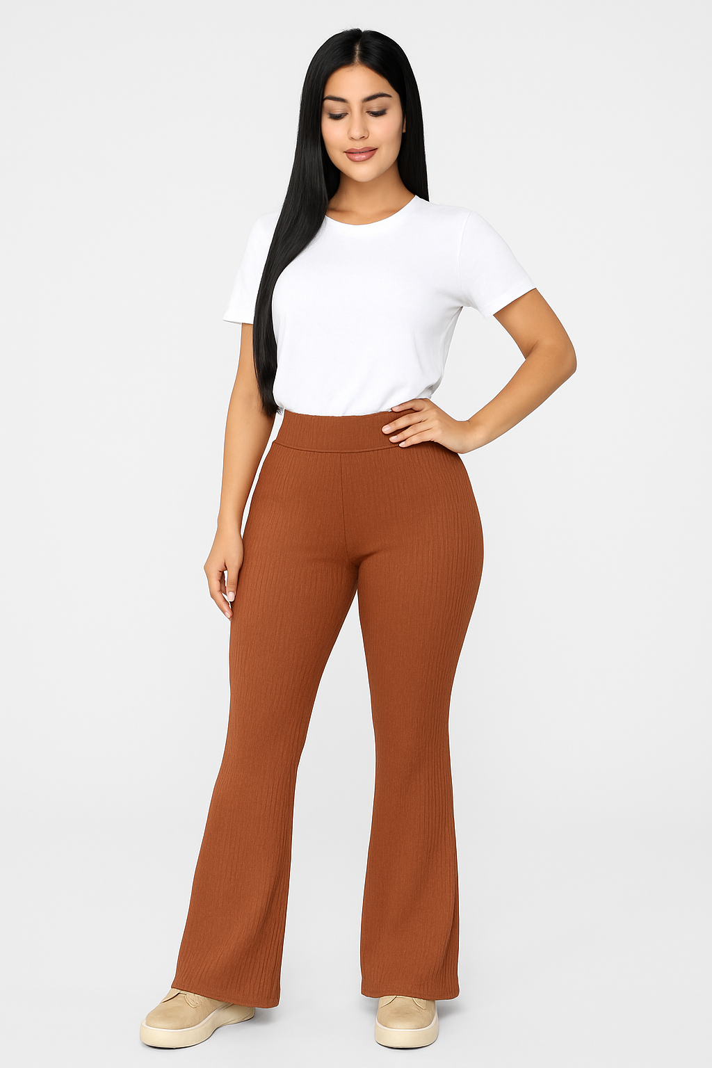 Colección de temporada Pantalón bota campana