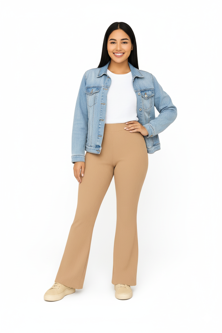 Colección de temporada Pantalón bota campana